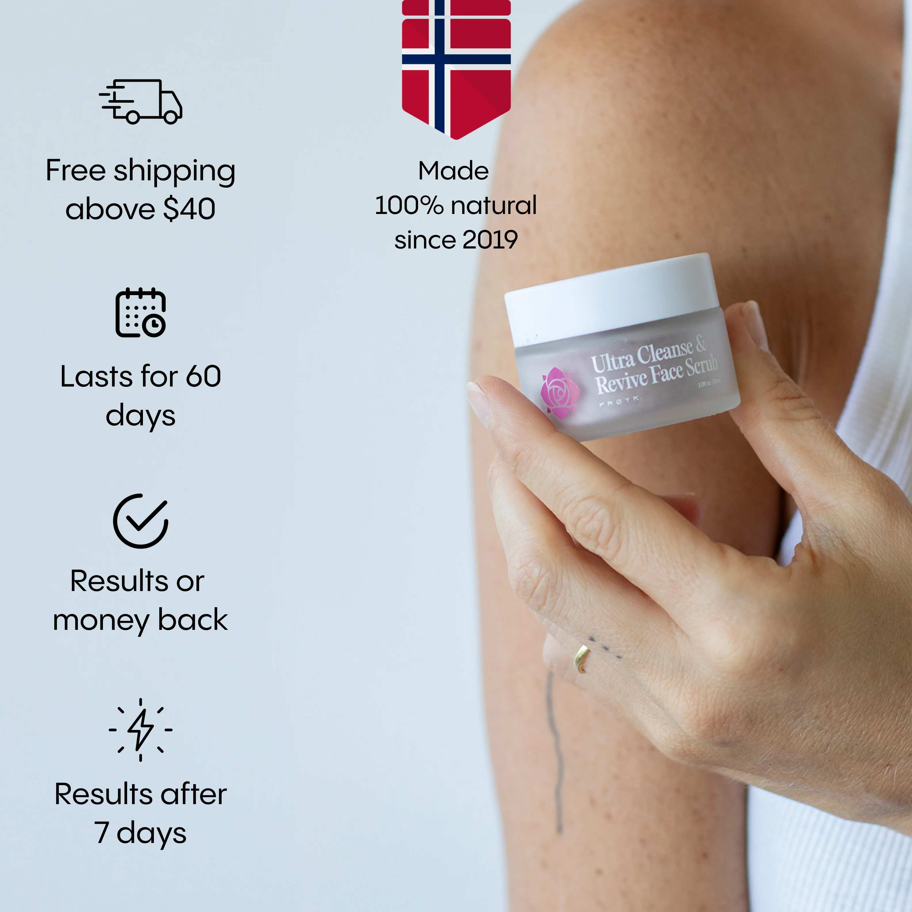 Ultra Cleanse & Revive Face Scrub - Image 10